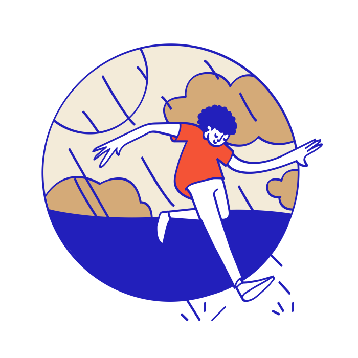 Illustration – Depression – White