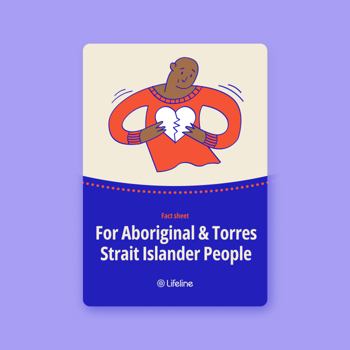 Fact sheet – Suicide – First nations