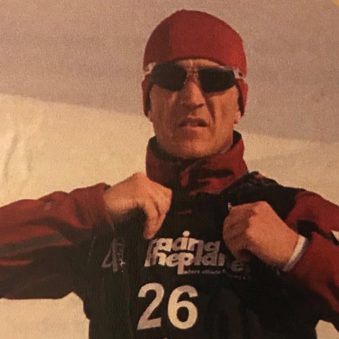 man wearing beanie and sunglasses